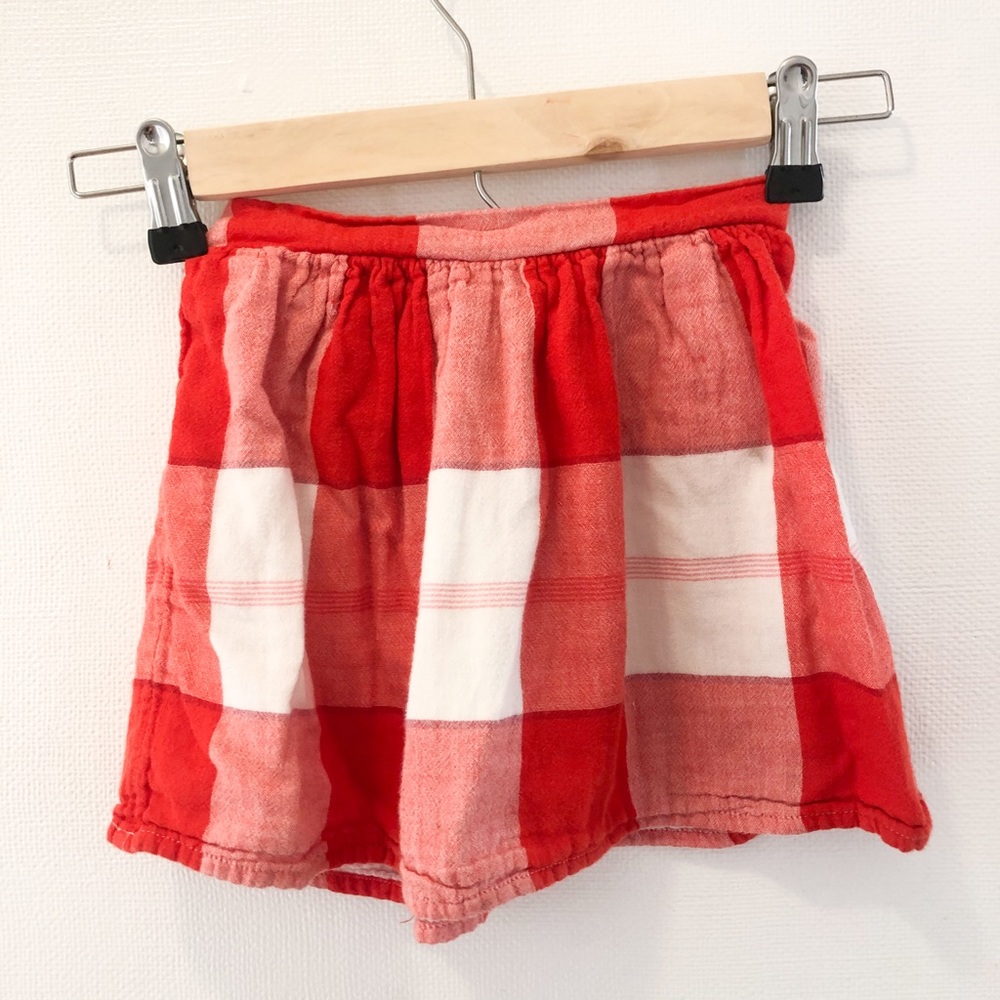 Toddler Americana Gingham Skirt